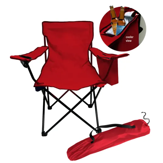 Cooler Chair with Insulated Armrest Cooler — view 5