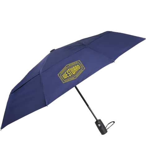 The Lotus Mini Folding Umbrella with Vented Canopy — view 3