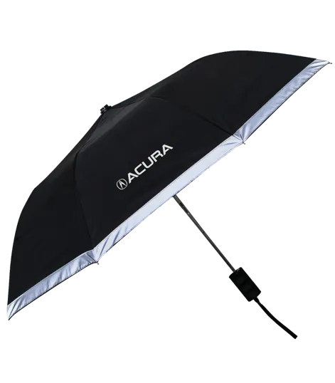 Patina Folding Umbrella with Reflective Border — view 6