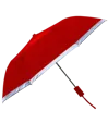Patina Folding Umbrella with Reflective Border — view 4