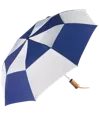 The Zephyr Vented Folding Umbrella with Wood Handle — view 5