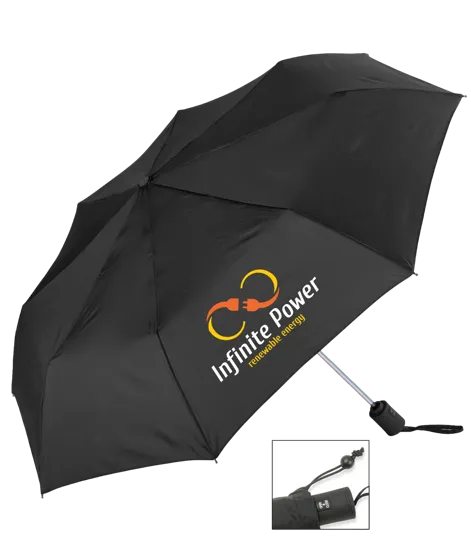 Executive Mini Umbrella with Pongee Canopy — view 6