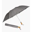 The Icon Folding Umbrella with Wood Handle — view 2