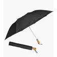 The Icon Folding Umbrella with Wood Handle