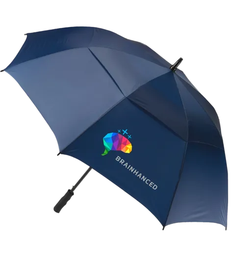 The Open Umbrella 58-Inch Vented Golf Umbrella with Pistol Grip — view 7