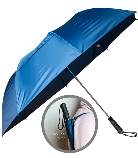The Champ 58-Inch Vented Golf Umbrella with Carrying Sleeve — view 2