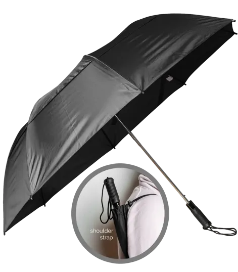 The Champ 58-Inch Vented Golf Umbrella with Carrying Sleeve