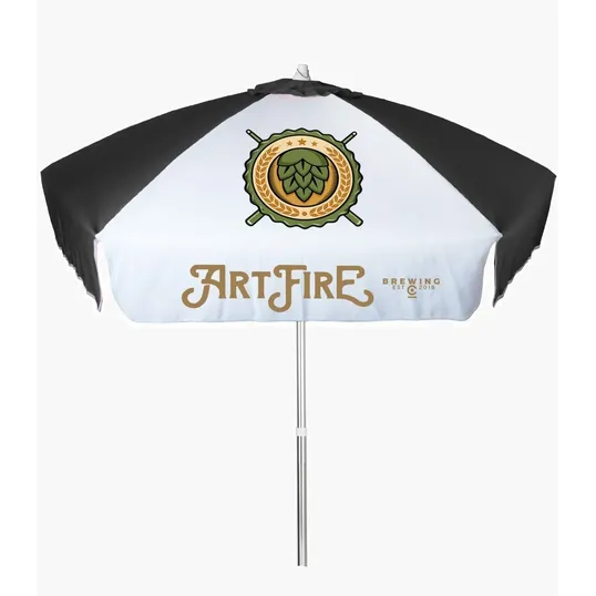 6 1/2' Polyester Patio Umbrella — view 2