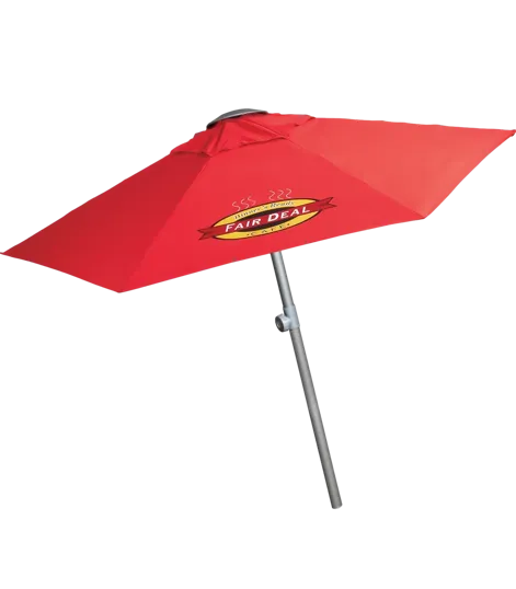 7' Telescopic Aluminum Market Umbrella — view 7