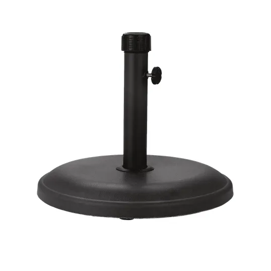Heavy Fiberstone Umbrella Stand, 18 Inch Round