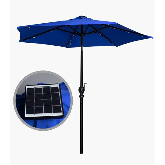 7' LED Market Umbrella — view 3