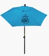 7' Steel Market Umbrella with UV-Treated Polyester Cover — view 7