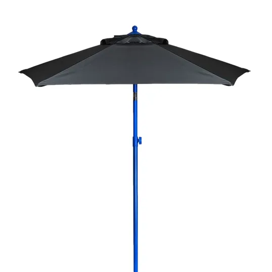 7' Colored Steel Market Umbrella — view 3