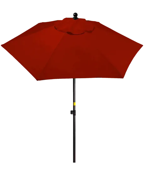 7' Colored Steel Market Umbrella — view 10