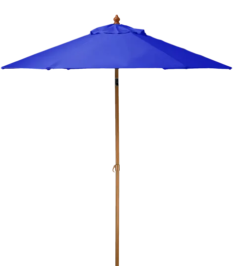 7' Steel Market Umbrella — view 4