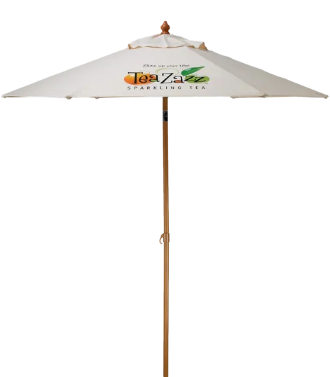7' Steel Market Umbrella — view 6