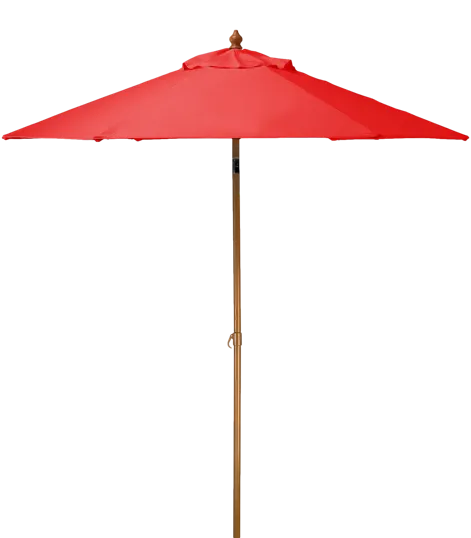 7' Steel Market Umbrella — view 3