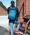 Harrison Backpack, 16" x 10" x 7" Polyester — view 2