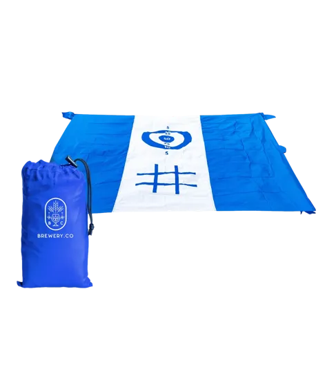Sand Free Game Beach Blanket with Tic-Tac-Toe and Target Games — view 4