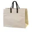 The Montauk Canvas Tote Bag with Zippered Interior Pocket
