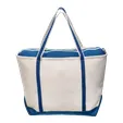 Sailway Large Zippered Canvas Tote Bag — view 7