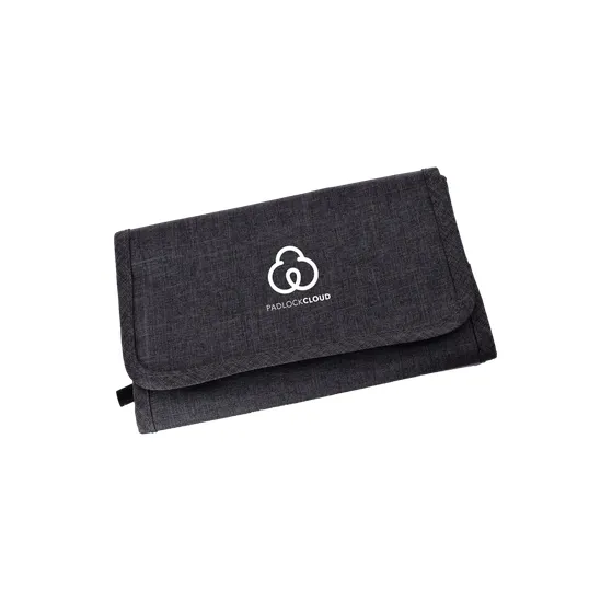 Folding Electronics Organizer Carrying Case