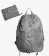 Foldable RPET Backpack with Zip Pouch