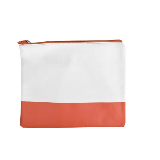 Canvas Pouch with Reinforced Latex-Dipped Bottom, 13" x 10" — view 2