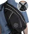 Pickleball Sling Bag with RPET Fabric and Adjustable Strap — view 2