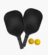 Graphite Pickleball Set with 2 Paddles, 2 Balls and Case