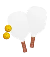Smasher Pickleball Set White