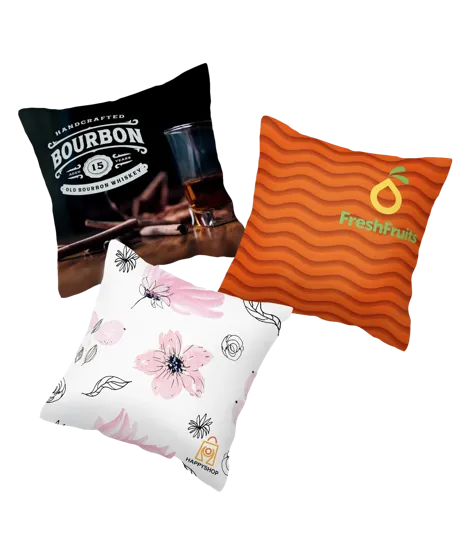 Sublimated Pillow, 15 x 15 Inches