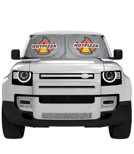 Dual Panel SUV Sunshade — view 2