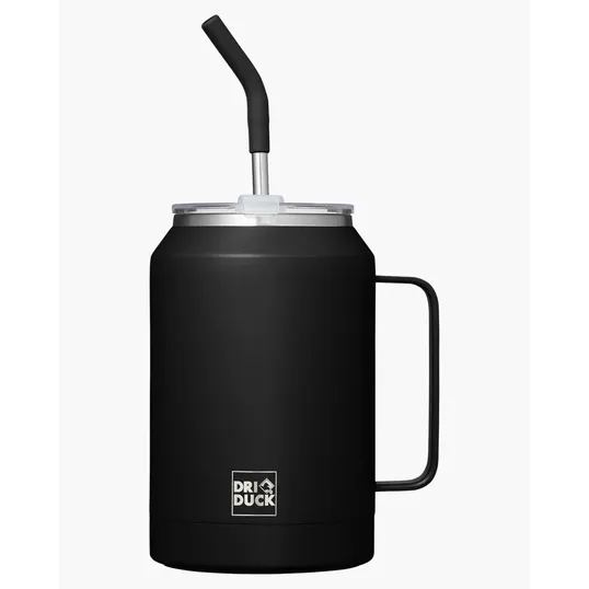 Maverick 32 oz. Insulated Stainless Steel Mug with Straw — view 2