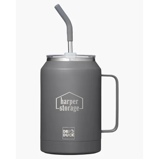 Maverick 32 oz. Insulated Stainless Steel Mug with Straw — view 10