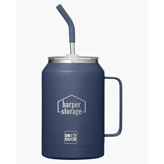 Maverick 32 oz. Insulated Stainless Steel Mug with Straw — view 12