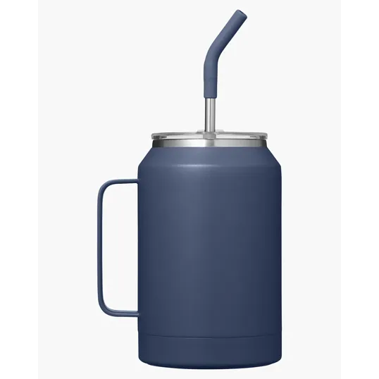 Maverick 32 oz. Insulated Stainless Steel Mug with Straw — view 5