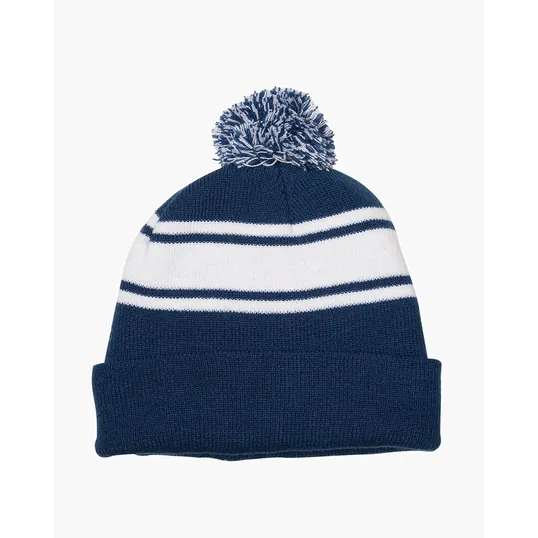 Knit Beanie With Pom Pom — view 2