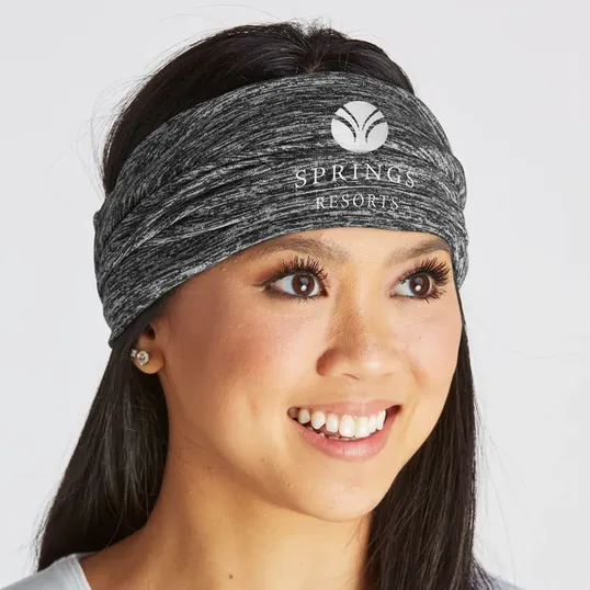 Heathered Multifunctional Neck Gaiter and Bandana — view 5
