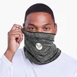 Heathered Multifunctional Neck Gaiter and Bandana — view 4