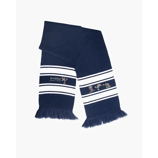 Stripe Knit Scarf — view 7