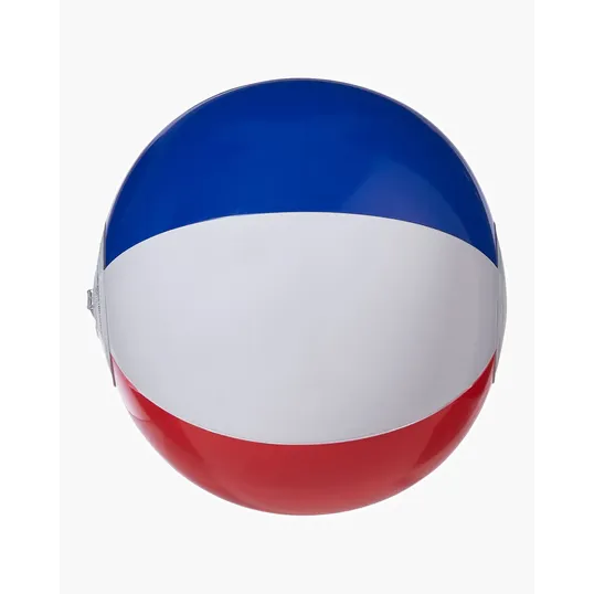 Patriotic Red, White and Blue Inflatable Beach Ball — view 2