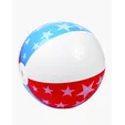 16" Patriotic Inflatable Beach Ball