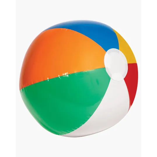 6" Multicolored Beach Ball — view 2