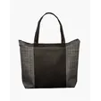 Tonal Non-Woven Zipper Tote Bag