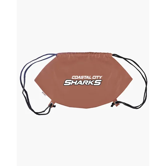 Football Drawstring Bag — view 4
