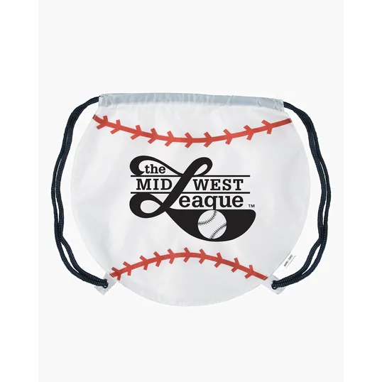 Baseball Drawstring Bag — view 3