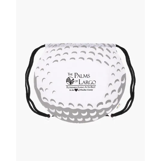 Golf Ball Drawstring Bag — view 3