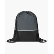 Crosshatch Heather Drawstring Backpack