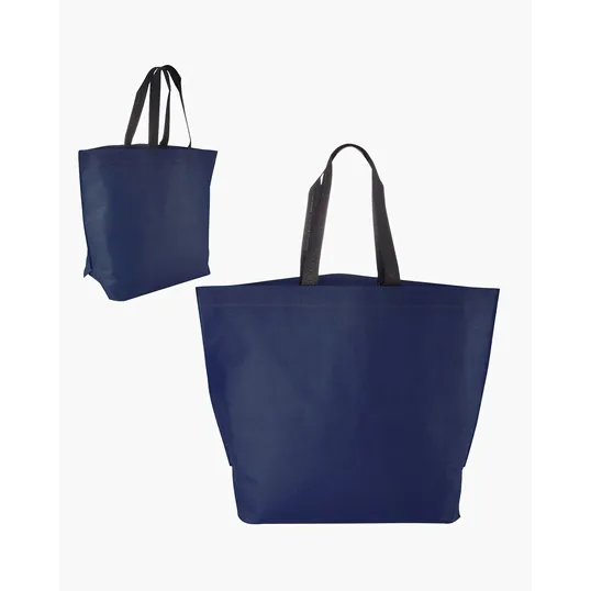 Two-Tone Heat Sealed Non-Woven Tote Bag — view 2